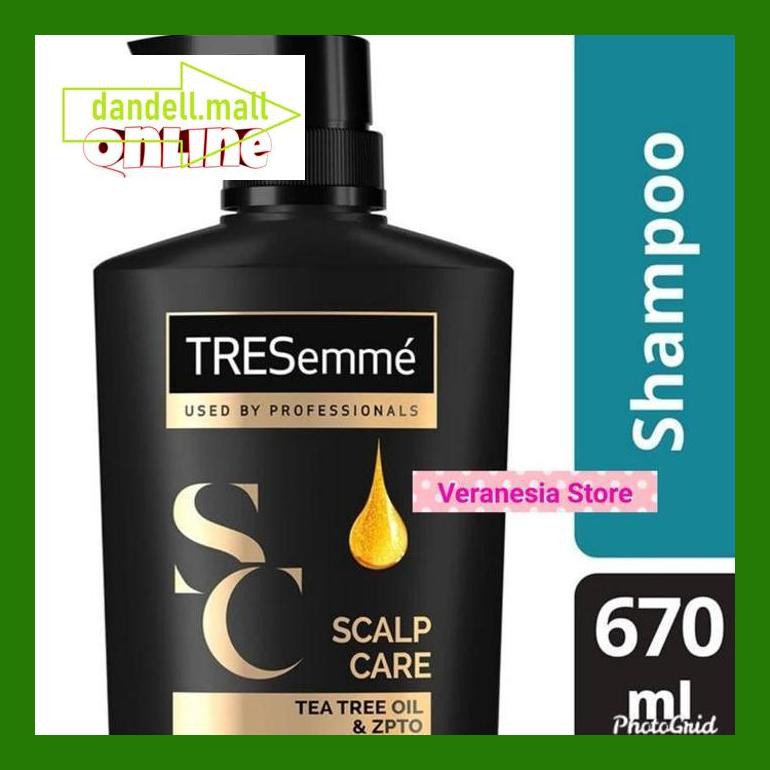 Rr70Stgs Shampoo Tresemme Scalp Care (Anti Dandruff & Anti Hair Fall) - 670Ml 4Drr80Ss