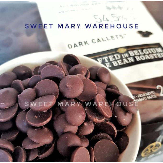 

(COD) Callebaut Dark Chocolate Couverture 811 NV 54,5% 1kg Cokelat 811NV