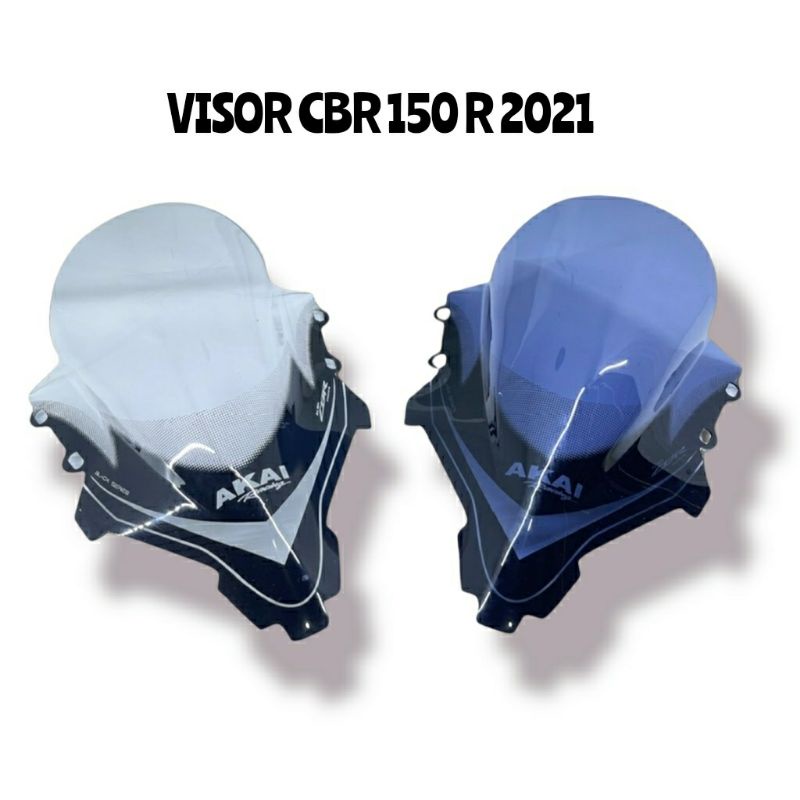 Visor Cbr150r New 2021 Winsil Cbr150r New 2021 Winshield Cbr150r New 2021 Akai Racing