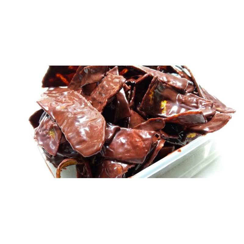 

Keripik Pisang Lumer Dark Choco