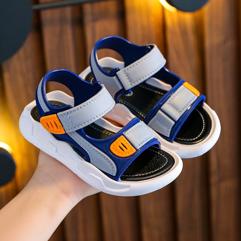 sogo BRAVE 909 Sandal gunung Sepatu Sandal Anak Laki Laki Bahan PU Model Lucu 2-7 Tahun Import