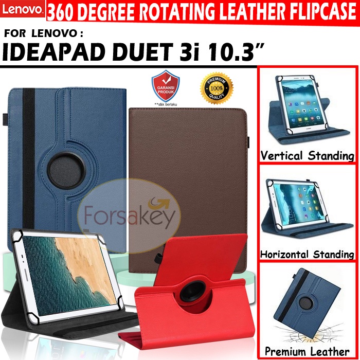 Lenovo Ideapad Idea Pad Duet 3i Tab Tablet 10.3 Inch Bookcover Flipcover Flipcase Flip Case Casing B