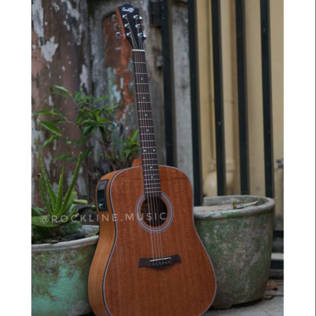 Gitar cowboy akustik elektrik tuner