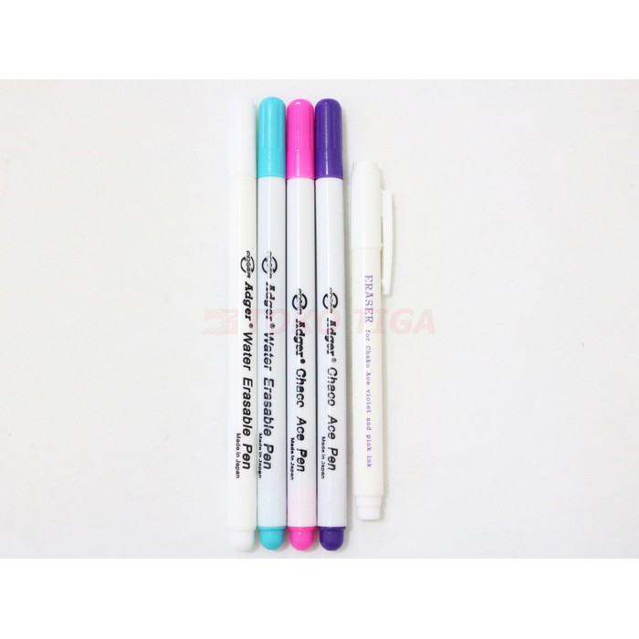 Spidol Pena Penanda Bahan Kain / Water Erasable Pen / Fabric Marker Merk Adger