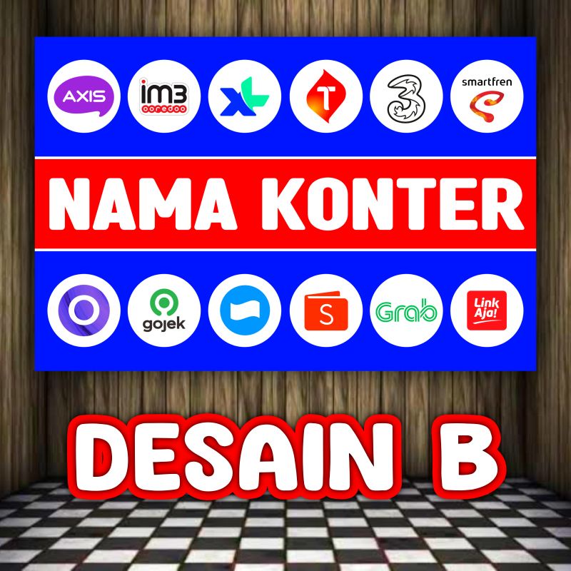 

Poster Etalase 2meter/1.5meter/1meter bisa request nama
