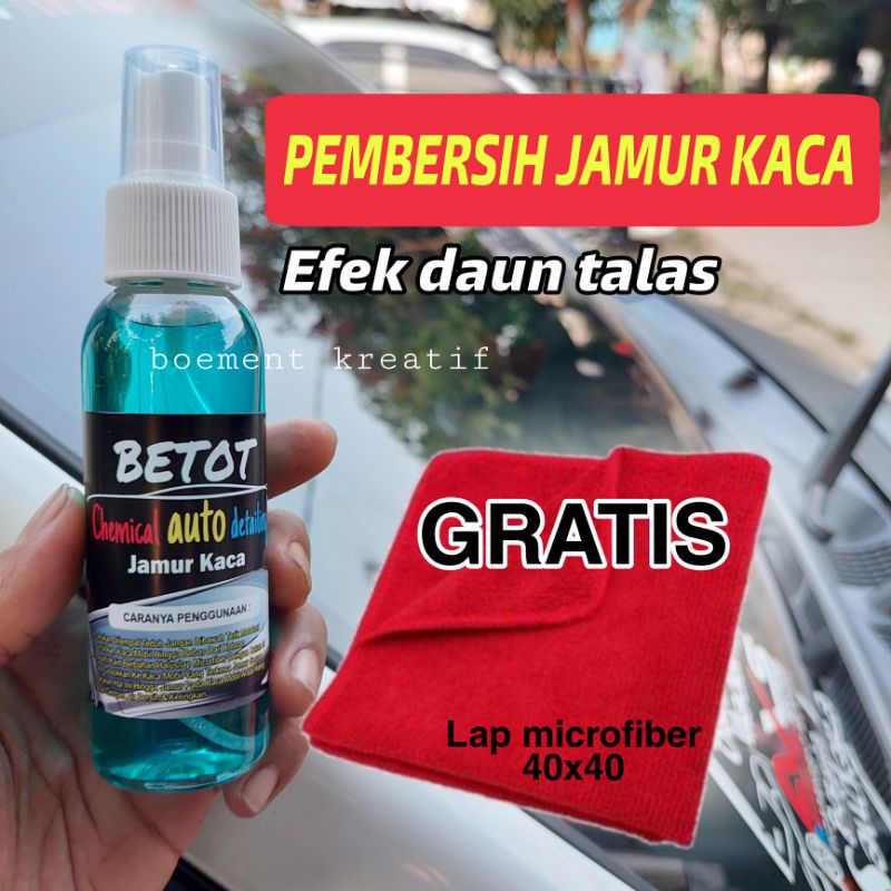 Pembersih jamur kaca mobil/Penghilang jamur kaca mobil/glass cleaner betot