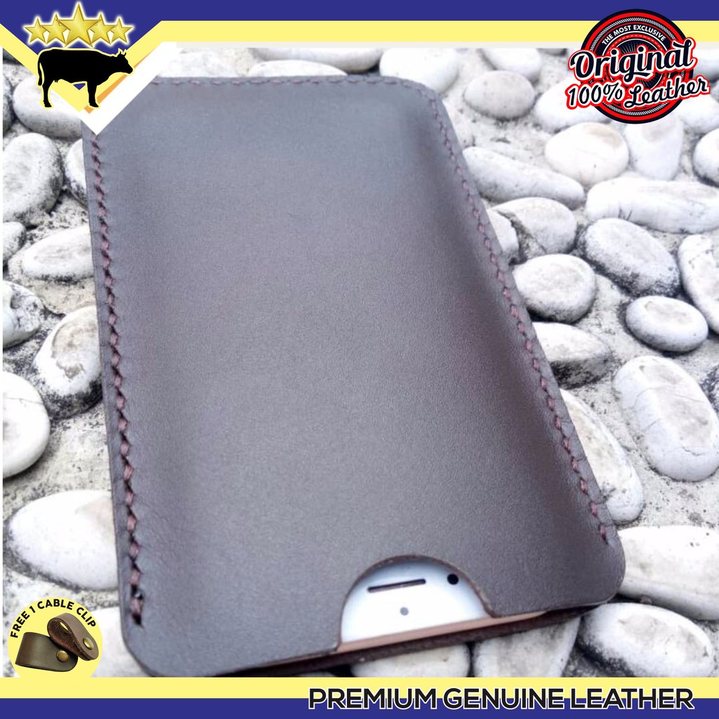 Case laptop dari kulit sapi asli agan khendra