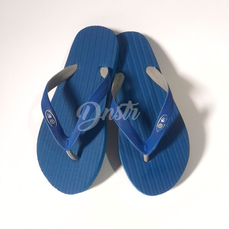 Sandal jepit pria wanita sun swallow wave sendal jepit ukuran dewasa 39 - 43