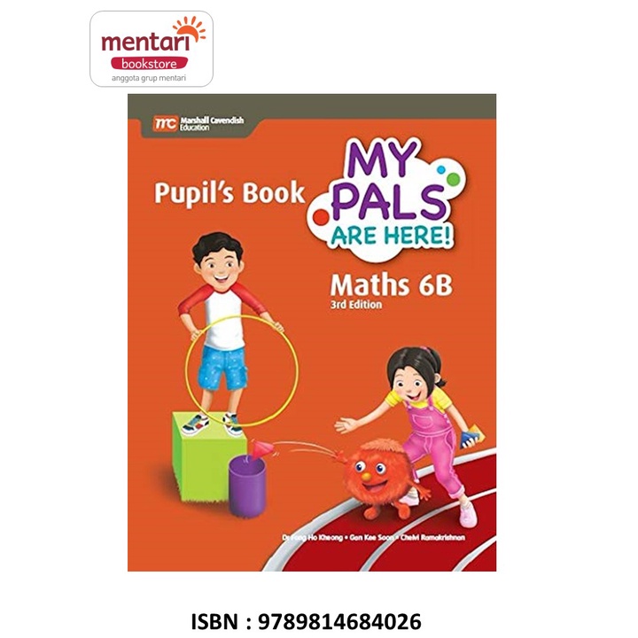 My Pals are Here Maths - Pupil's Book (3rd Edition) | Buku Matematika SD-Pupil's Book 6B