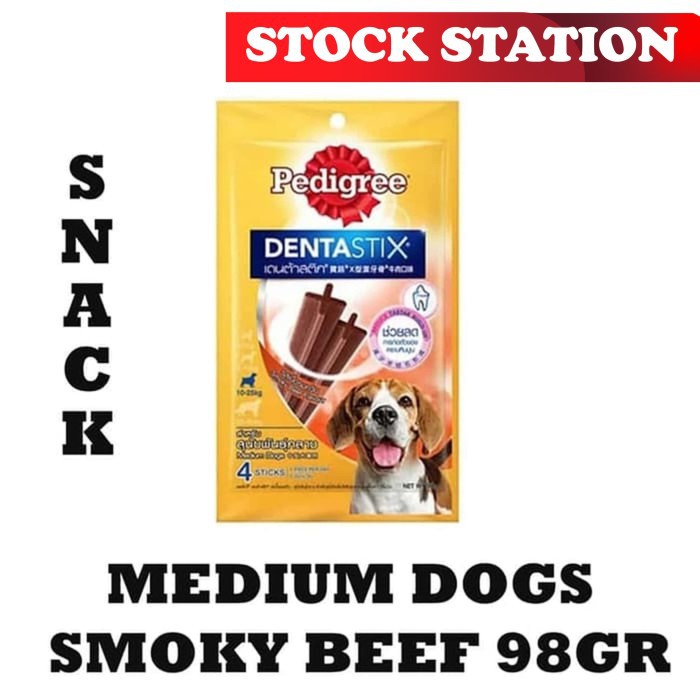 Dentastix Medium Smoked Beef/Original 98gr