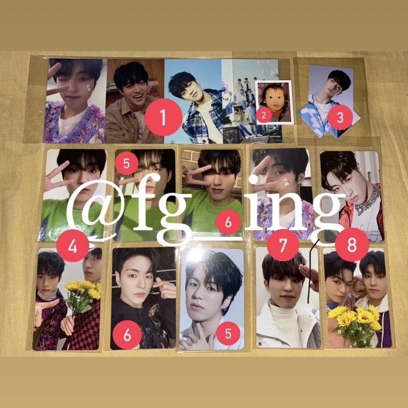 READY PC Treasure POB benefit ygselect ygs chapter ch 2 3 tfs tss Haruto Asahi Jaehyuk Jeongwoo