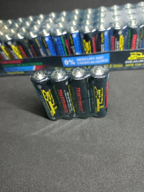 4 pcs batre A2 battery AA batre murah batre mainan batre remot R/C batre kalkulator