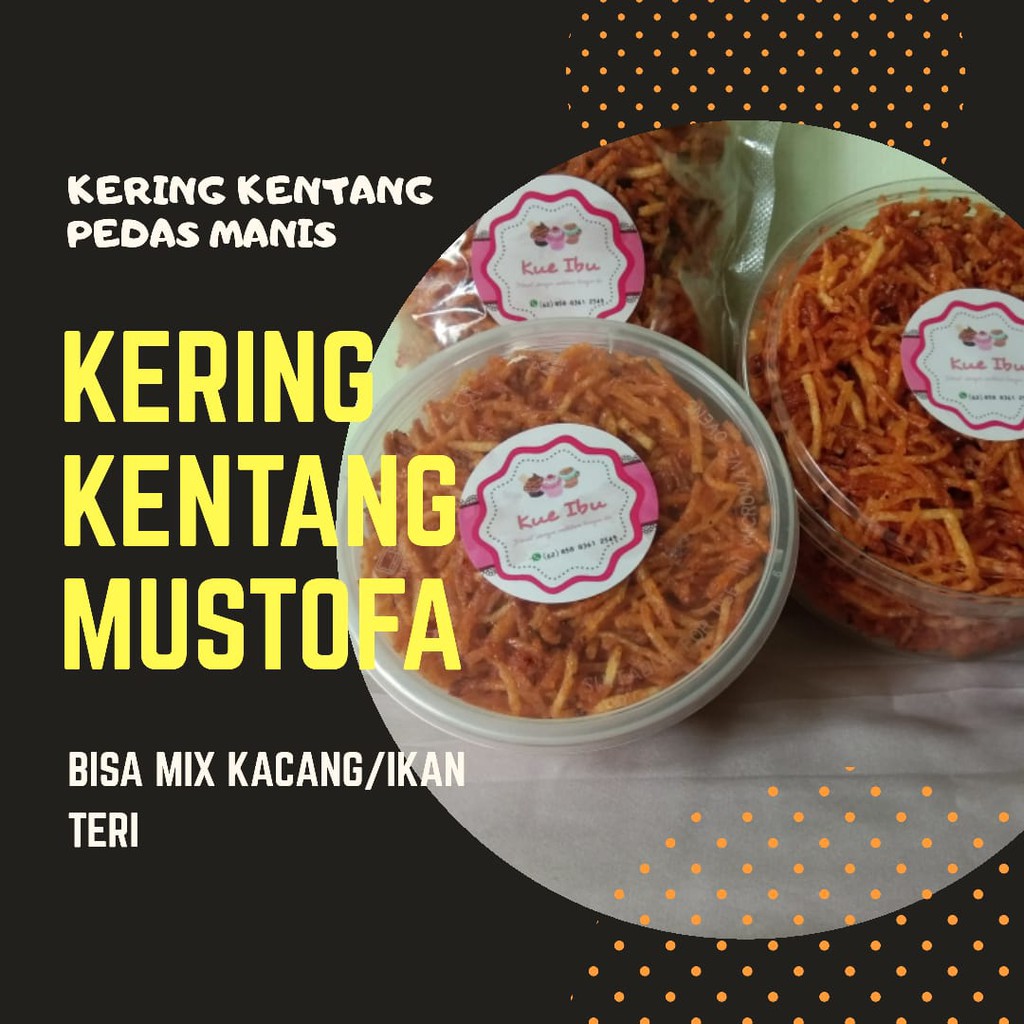 

KERING KENTANG MUSTOFA PEDAS MANIS / KERING KENTANG PENGANTIN