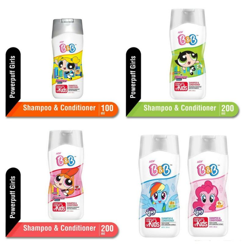 Jual B&N Kids Shampoo & Conditioner 200ml | Shopee Indonesia