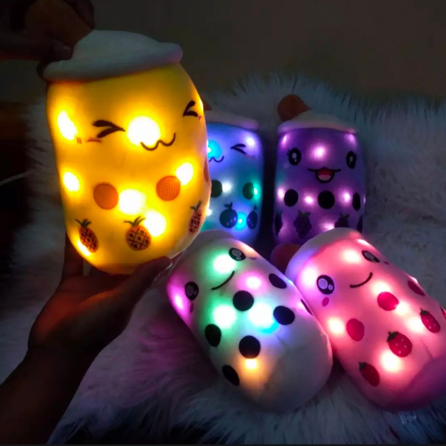 Boneka Boba Led Lampu Bisa Nyala Mainan Anak