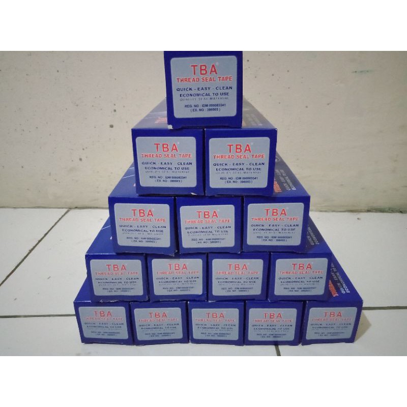 

Seal tape TBA 1 box isi 12 ps