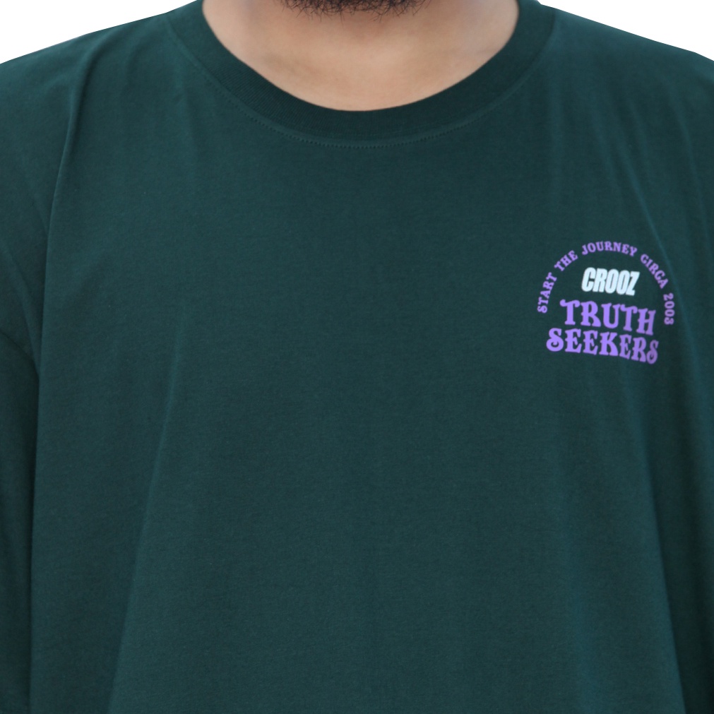 CROOZ TRUTH SEEKERS TSHIRT FOREST GREEN