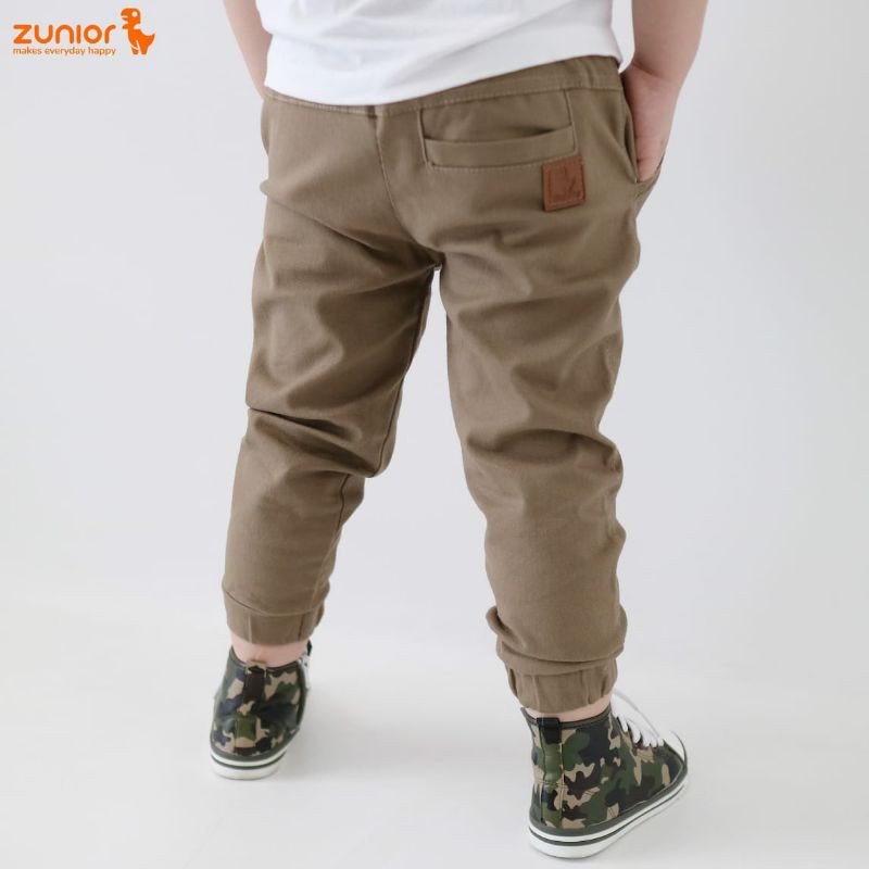 Jogger Anak Premium Zunior Khaki 1-12 Tahun