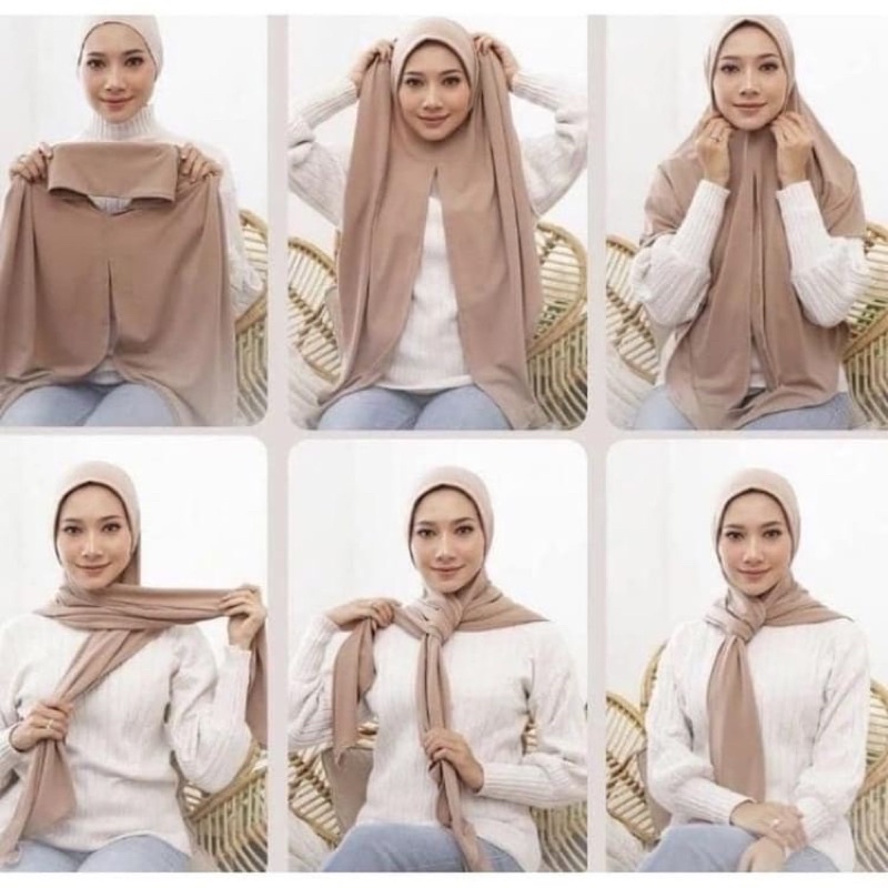 JILBAB PREMIUM JERSEY DEWASA