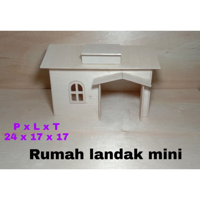 Rumah landak mini / rumah hewan