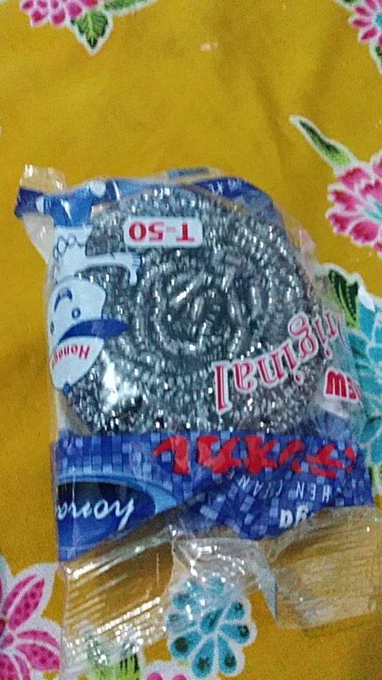 Gosok Panci Kitchen Cleaner Honaga T50 New Original Diameter 7cm Per Lusin