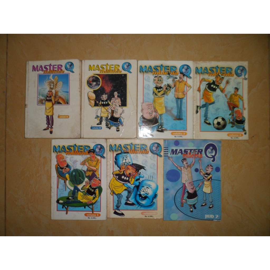 Komik Master Q Millenia 1-8
