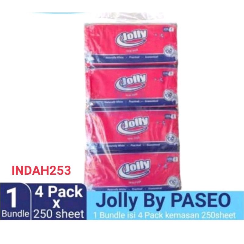 Tissue Jolly 250 Shets Murah