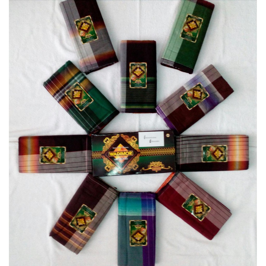 â˜…INDOGOODSâ˜… Sarung Wadimor Klir Motif Padang [GROSIR/ECER