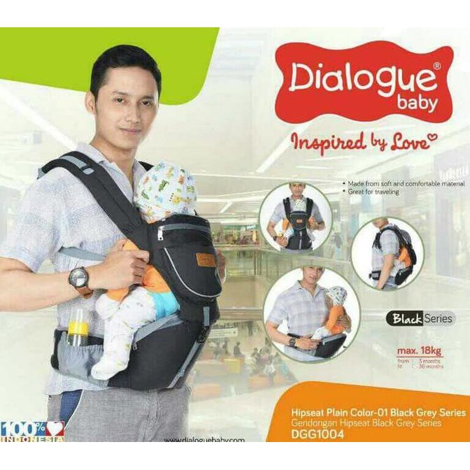 Dialogue Baby Gendongan Bayi Hipseat Dgg 1004 Dgg1004 Plain Color