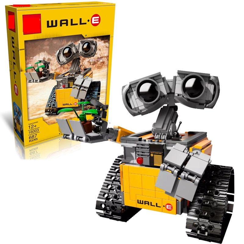 The Fire Robot Wall E Building Blocks Soup Building Blocks Bricks Compatible Toys Gifts Shopee Indonesia