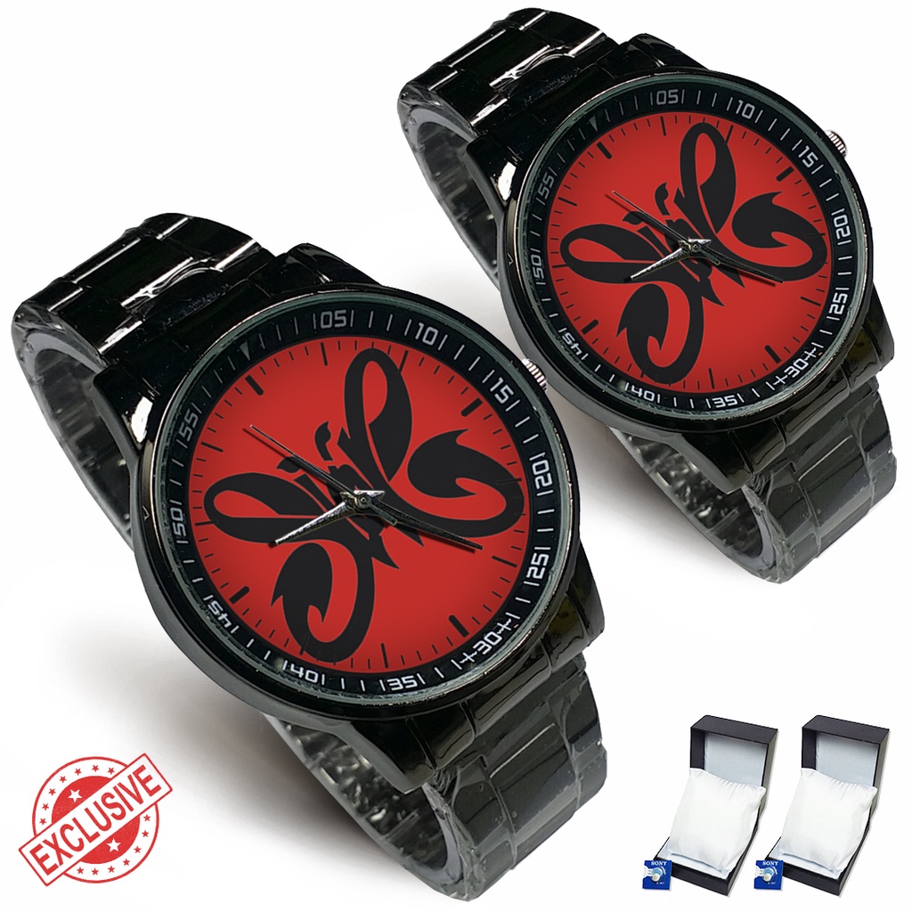 Jam Tangan Rantai Couple SLANK Motif 18