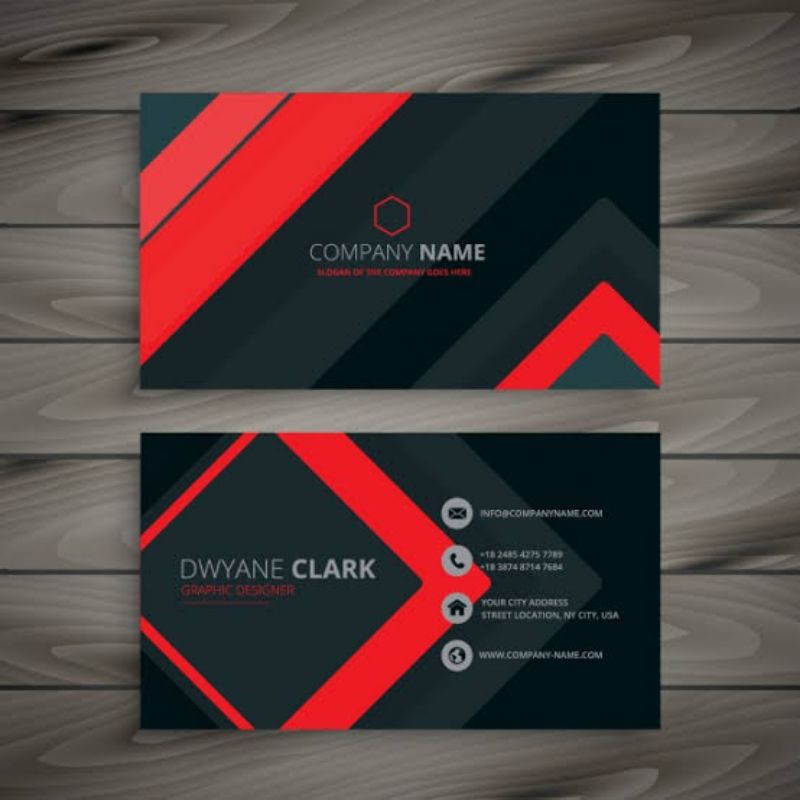 

Kartu Nama / Thankyou Card Free Editing