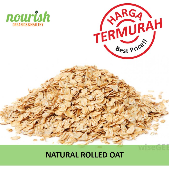 

Natural Rolled Oat 500g