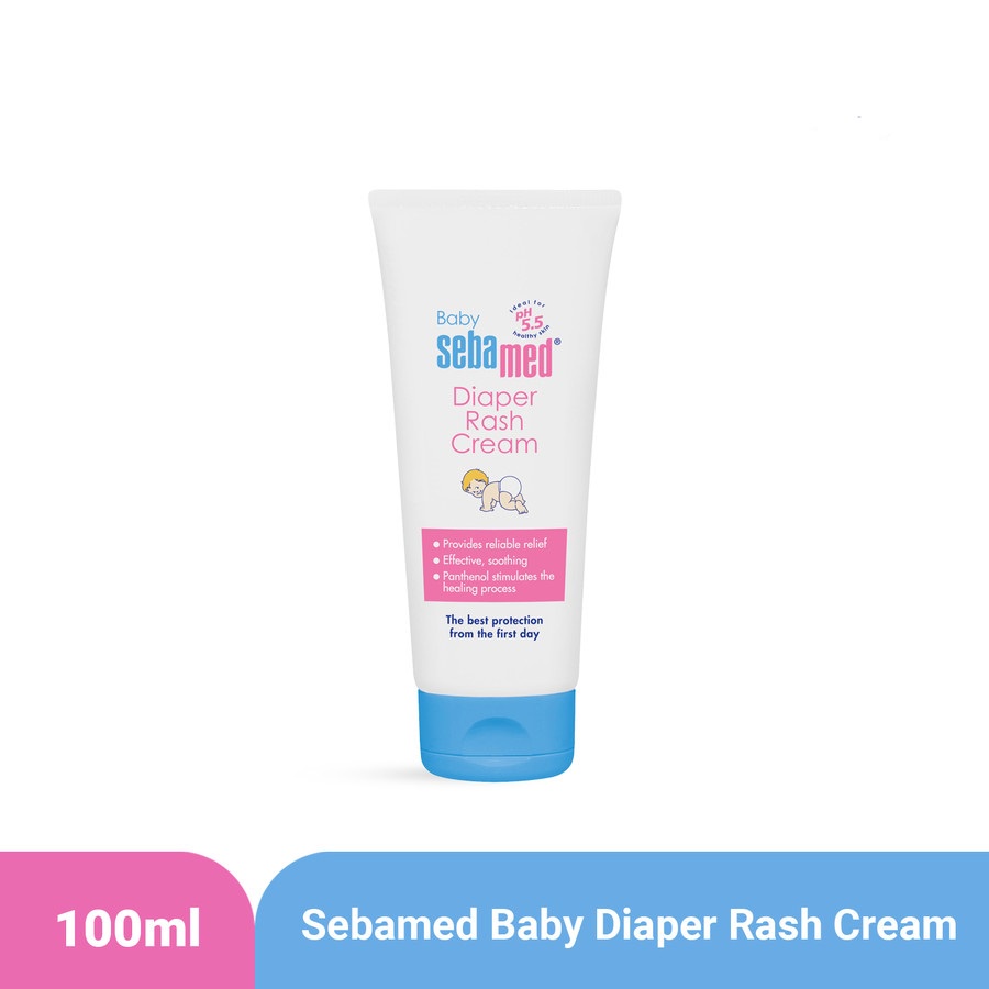 KRIM RUAM POPOK BAYI SEBAMED BABY DIAPERS RASH CREAM 100ML