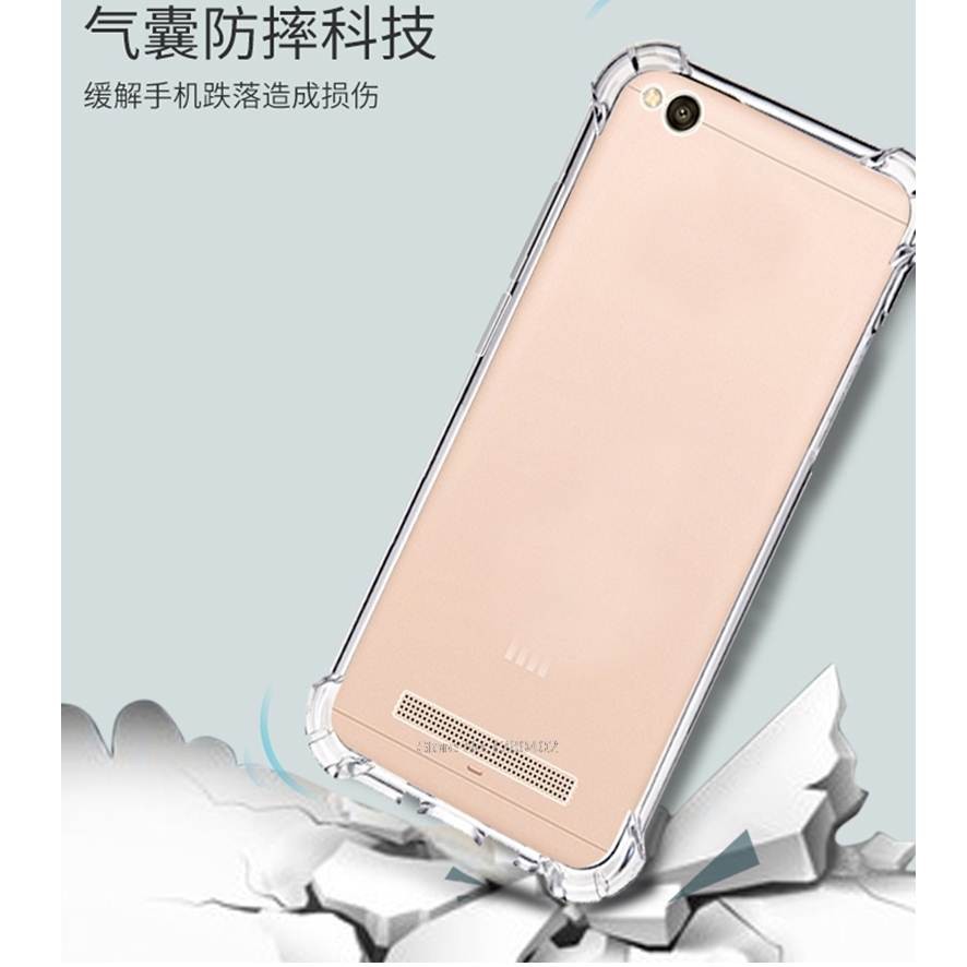 Anticrack Xiao Mi Redmi Note 5 Pro/ Redmi 6X Silikon Softcase Jelly Lembut Bening
