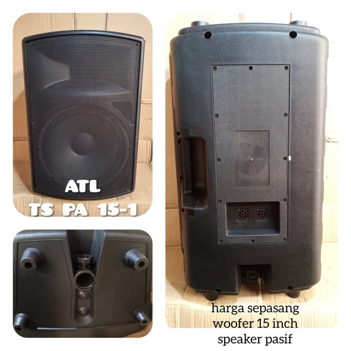 ATL TS PA 15 1 SPEAKER PASIF 15 INCH HARGA SEPASANG