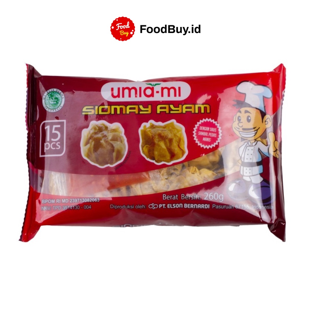 

Umiami Siomay Ayam 260 gr (15 Biji)