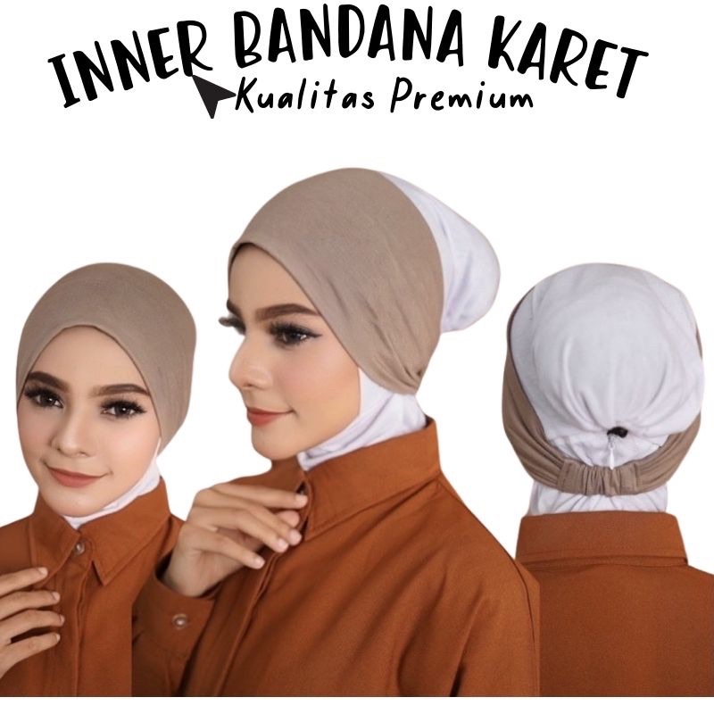 Inner Bandana Anti Pening Rayon Premium Adem