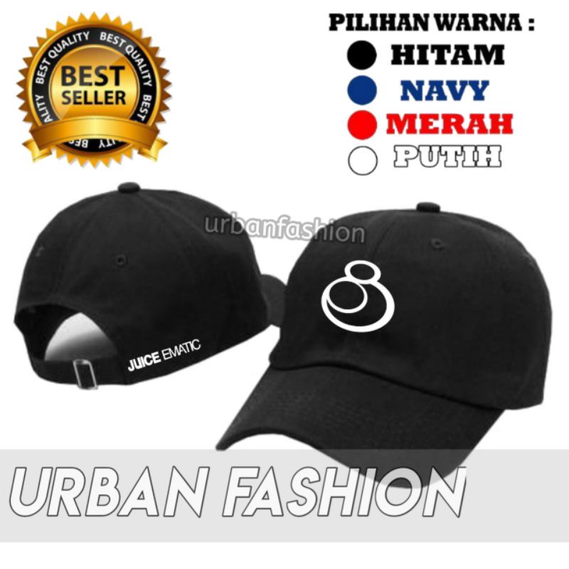 BERKUALITAS  Topi Baseball JUICE EMATIC MURAH TERBARU PRIA&WANITA DISTRO