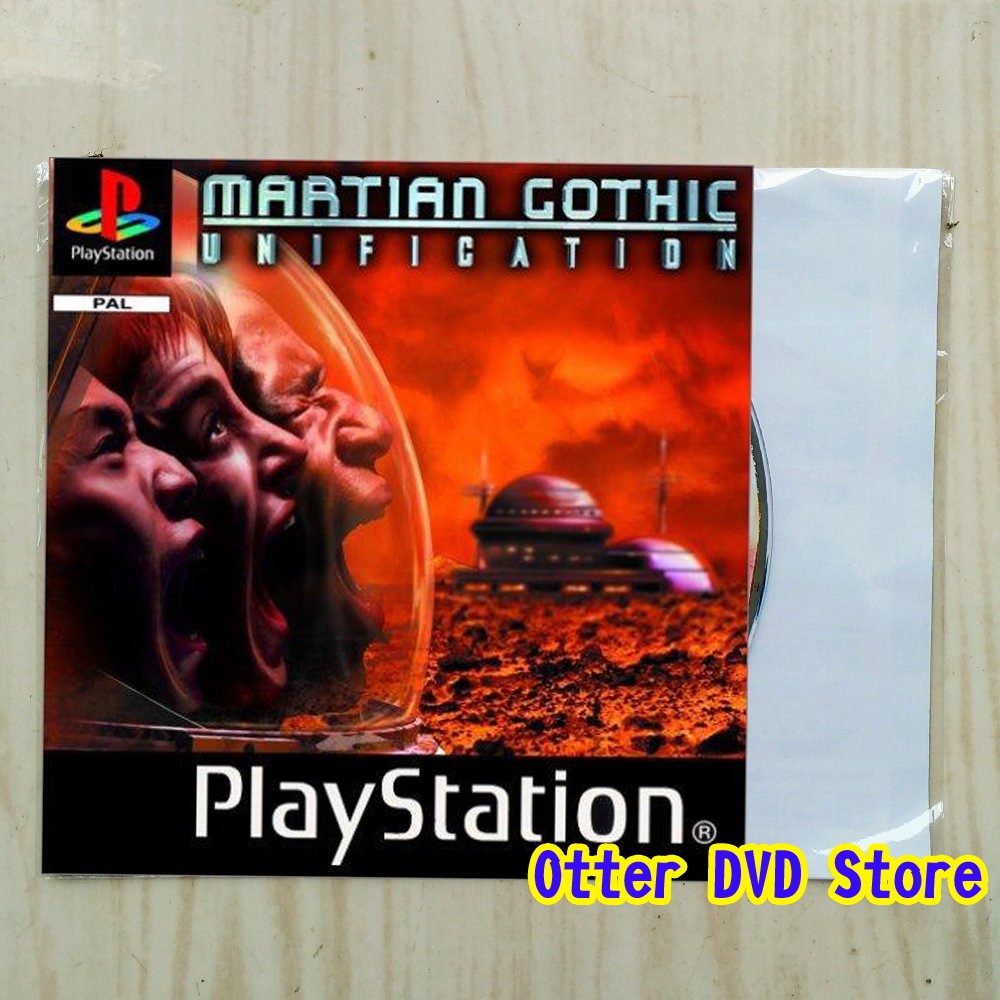 Kaset CD Game Ps1 Ps 1 Martian Gothic - Unification