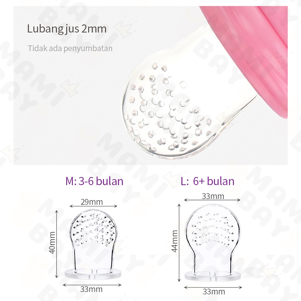 Mamibayi Dot Buah Bayi fruit feeder empeng buah untuk bayi-2