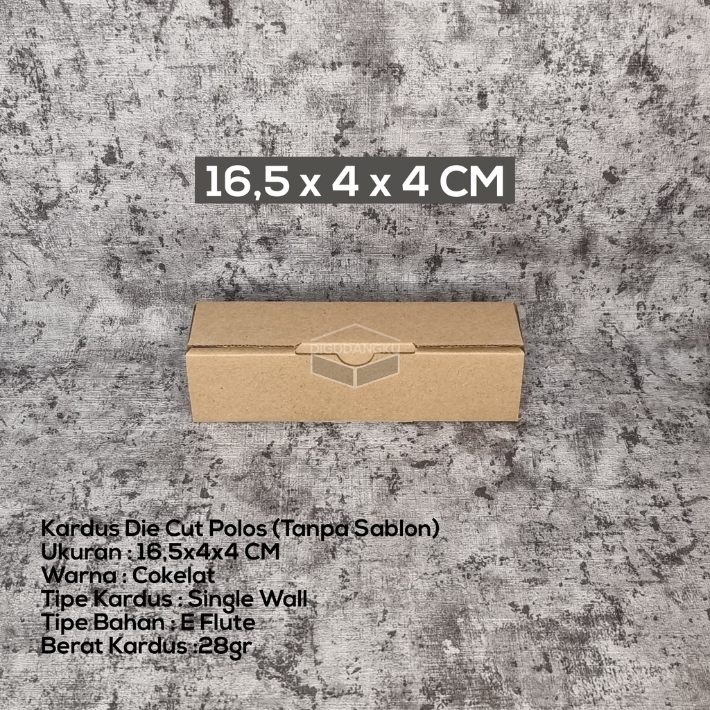

Kardus Die Cut Packaging Uk.16,5x4x4cm | Kotak Kado / Kotak Hampers Box Packaging Model Pizza Box Digudangku