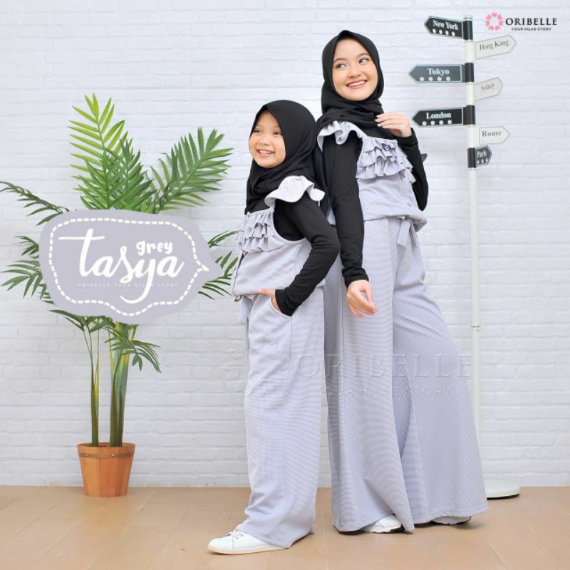 JUMPSUIT TASYA ORIBELLE || SET HIJAB &amp; INNER