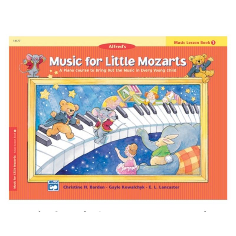 Buku Music for Little Mozart available lesson book, workbook, recital book, discovery book