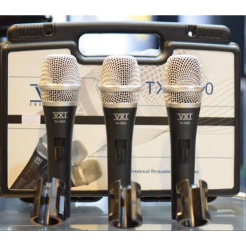 MICROPHONE MIC KABEL VXT TX3000 ISI 3 MIK VXT TX 3000 ORIGINAL