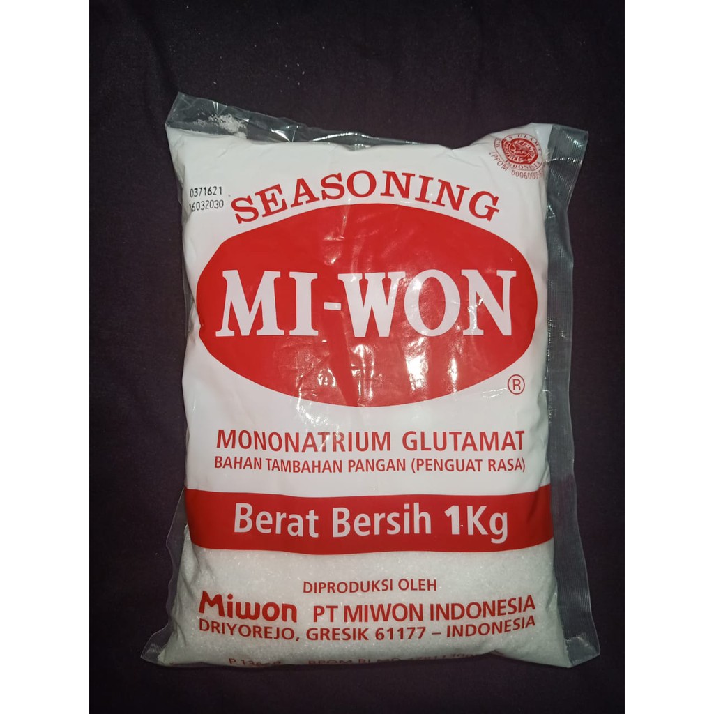 

SEASONING MIWON MONONATRIUM GLUTAMAT 1kg