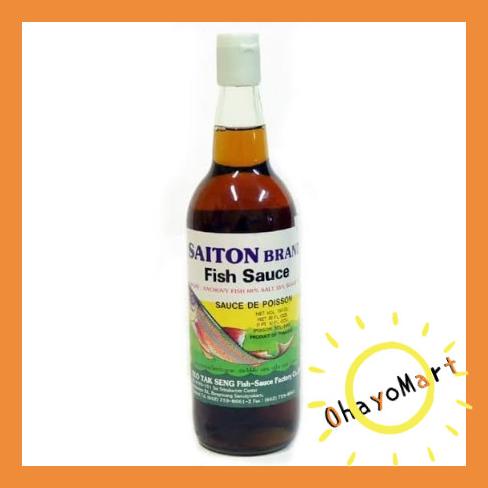 

$$$$] Saiton Brand Fish sauce/ Tao Tak Seng / kecap ikan 750ml