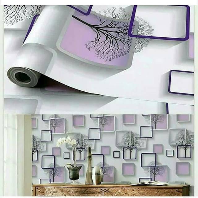 Wallpaper dinding  3D 10meter