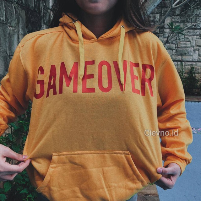 HOODIE GAMEOVER SIZE M - XXXL