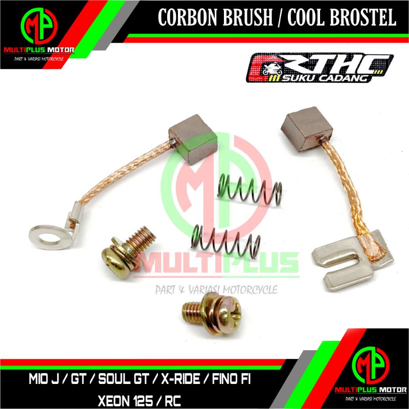 Cool Col brostel Arang areng dinamo stater starter Carbon brush,MIO J,MIO GT,MIO SOUL GT,MIO FINO,XE